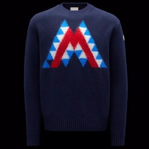 Moncler Navy Sweater